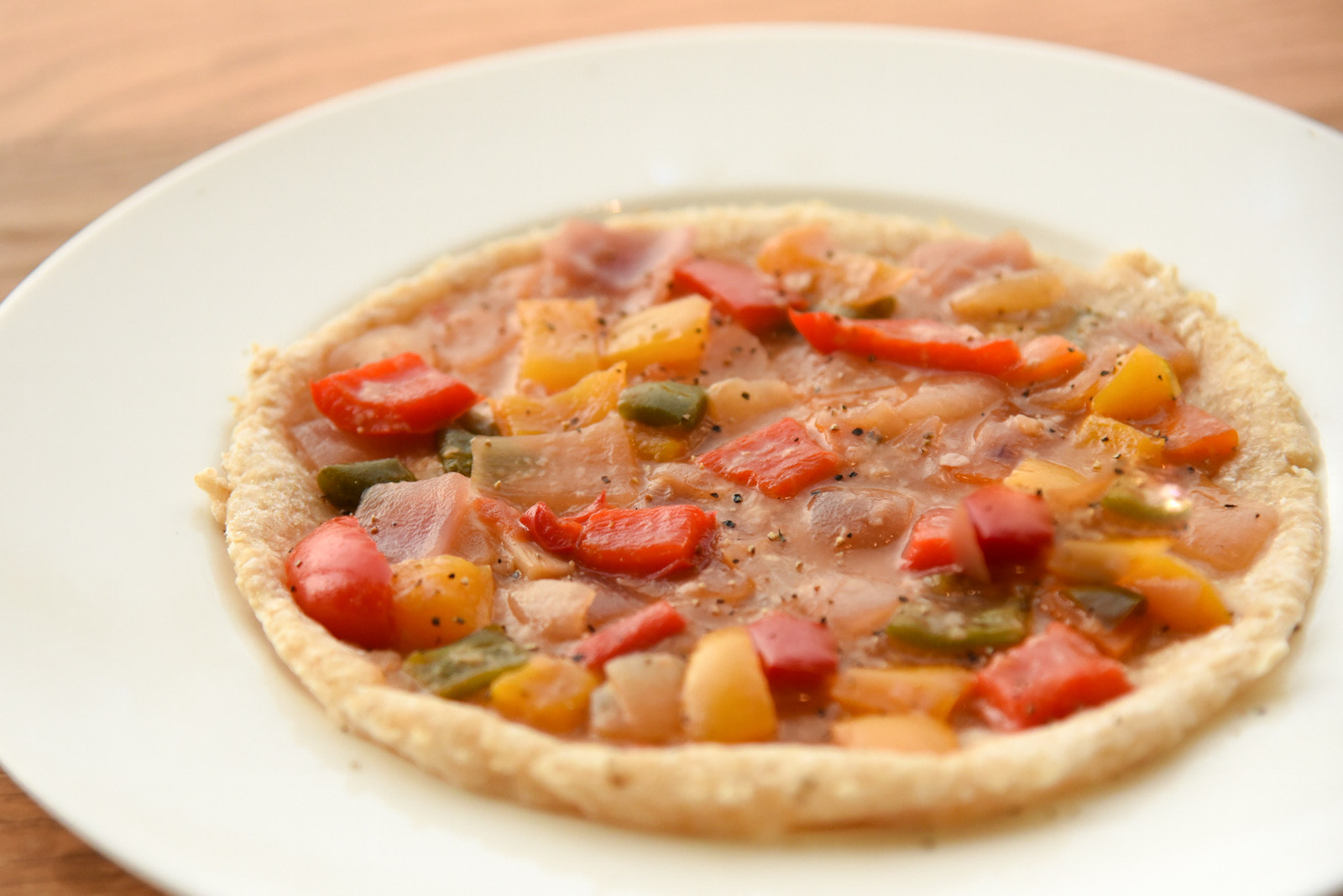 まるざのトマト麹で作るラタトゥイユピッツァ