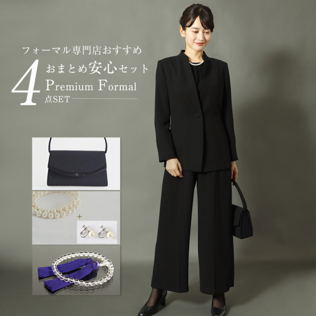 ブラックフォーマル,黒,喪服,礼服,レディース,アンサンブル,ブラック,葬儀,冠婚葬祭,法事,品格