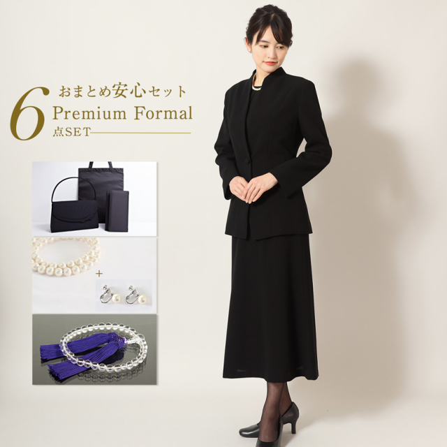ブラックフォーマル,黒,喪服,礼服,レディース,アンサンブル,ブラック,葬儀,冠婚葬祭,法事,品格