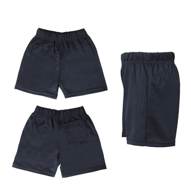 お子様用体操服 抗菌 防臭 後ろポケット付きハーフパンツ[110cm,120cm