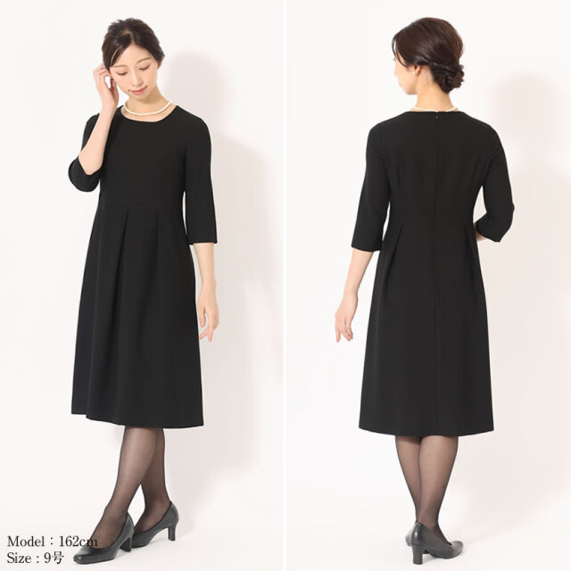 ブラックフォーマル,黒,喪服,礼服,レディース,アンサンブル,ブラック,葬儀,冠婚葬祭,法事,品格