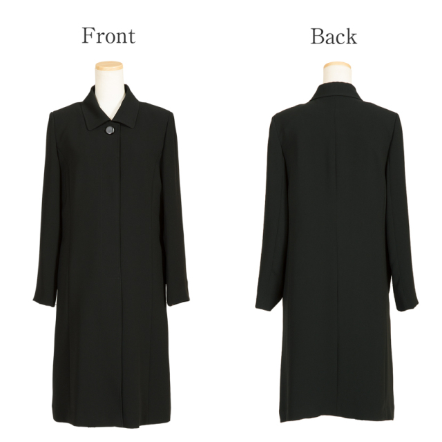 美品✨PRADA ノーカラー フォーマル コート 比翼 ブラック Ｌサイズ 新作【プラダ】ライトRe-Nylon トレンチコート (PRADA/トレンチ