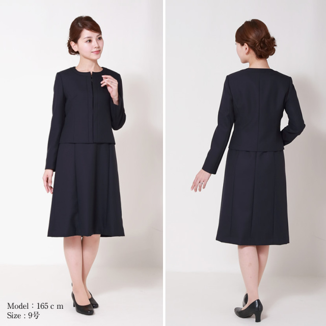 お受験,面接,説明会,濃紺,紺,母,ママ,レディース,入学式,入園式,卒業式,卒園式