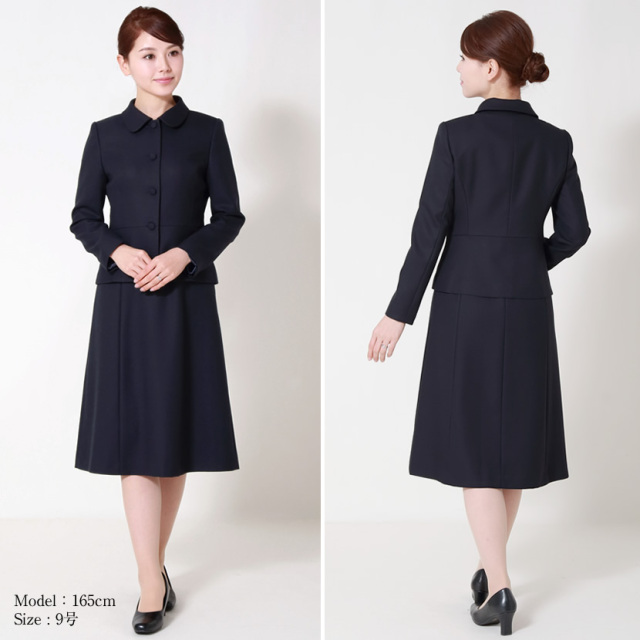 お受験,面接,説明会,濃紺,紺,母,ママ,レディース,入学式,入園式,卒業式,卒園式