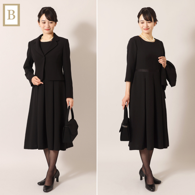 ブラックフォーマルと小物の豪華4点セット！！ PF-0108 