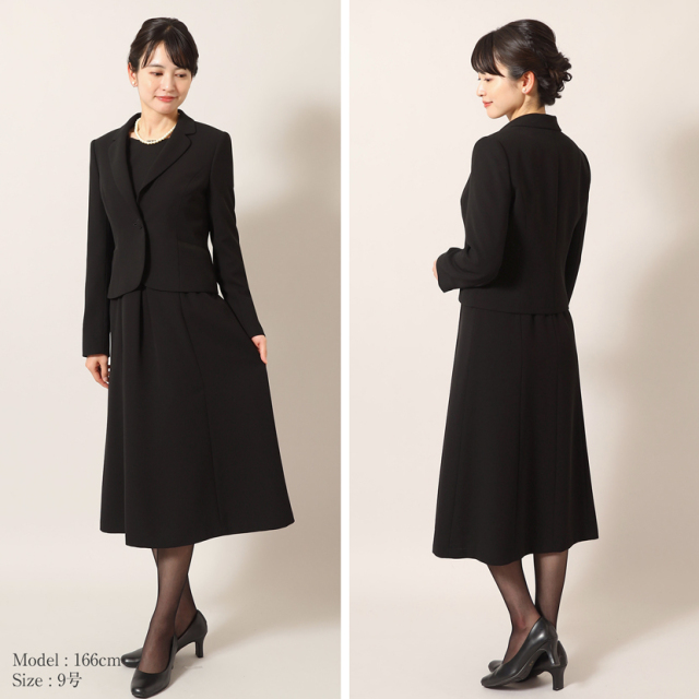 FAIRMARRY 9号 M よろしき 礼服 喪服 ブラックフォーマル