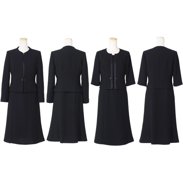ブラックフォーマル,黒,喪服,礼服,レディース,アンサンブル,ブラック,葬儀,冠婚葬祭,法事,品格