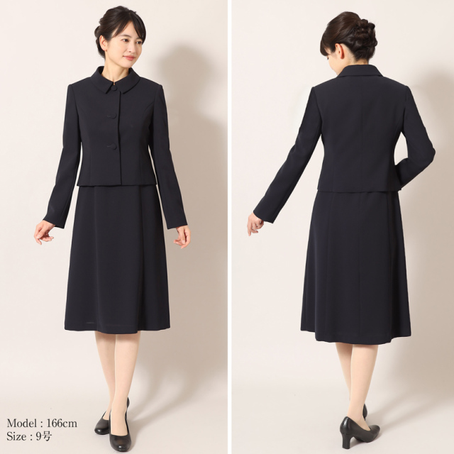 お受験,面接,説明会,濃紺,紺,母,ママ,レディース,入学式,入園式,卒業式,卒園式