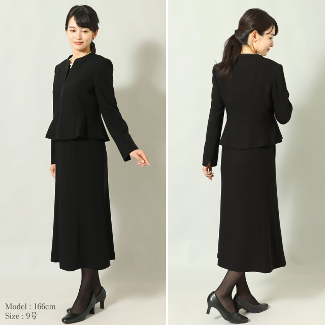 ブラックフォーマル,黒,喪服,礼服,レディース,アンサンブル,ブラック,葬儀,冠婚葬祭,法事,品格