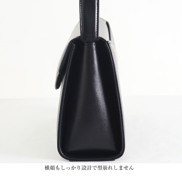 ュウ ハンドバッグ bk WOMEN BAG