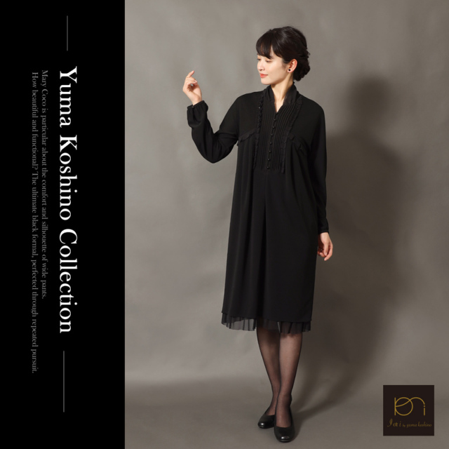 ブザムデザインエレガントワンピース 洗える オールシーズン対応 bhk-005op 