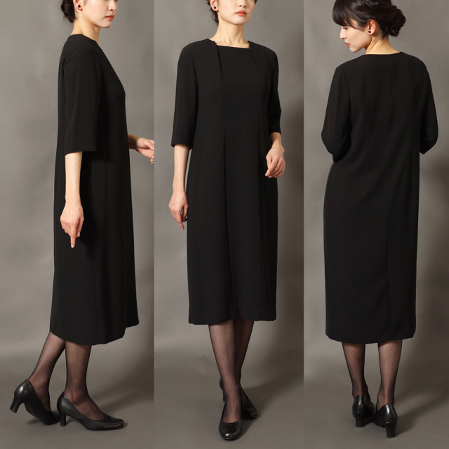 洗える 立ち襟ジャケットアンサンブル 前開き オールシーズン対応