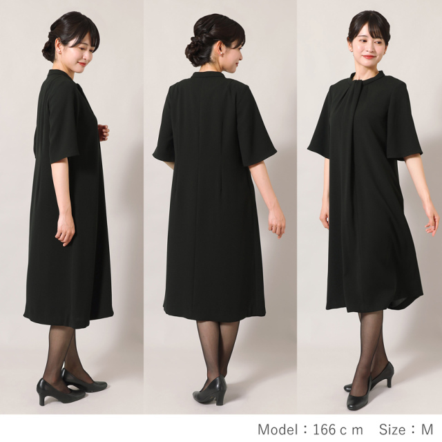 日本製ブラックフォーマル,ワンピース,喪服,礼服,法事,冠婚葬祭