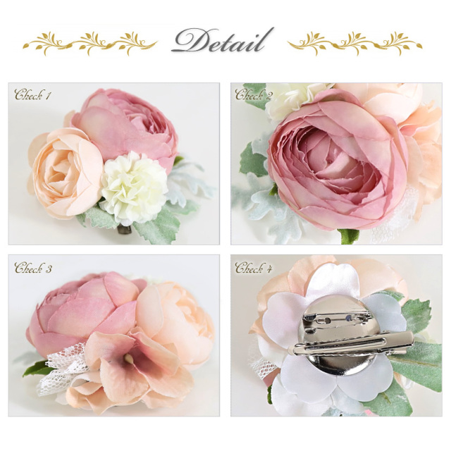 アーティフィシャルフラワー 目掛け コサージュ&髪飾り 入学式 卒業式  