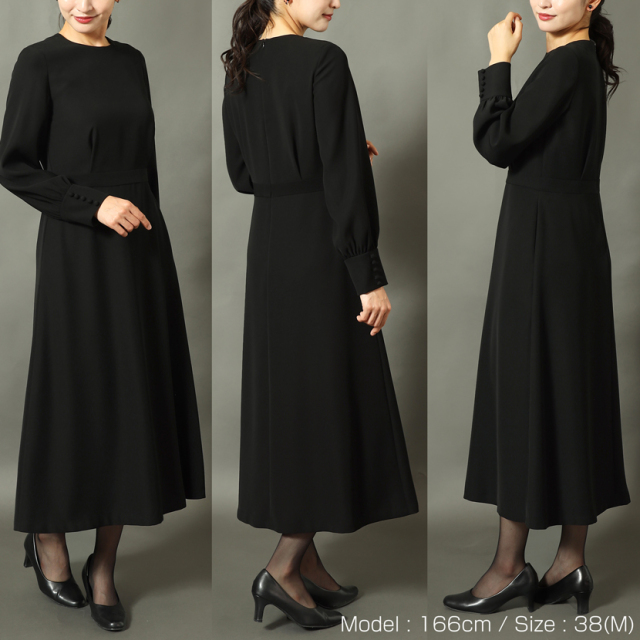 ブラックフォーマル,黒,喪服,礼服,レディース,アンサンブル,ブラック,葬儀,冠婚葬祭,法事,品格