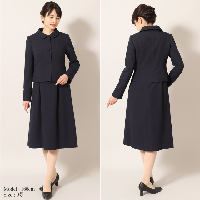 お受験,面接,説明会,濃紺,紺,母,ママ,レディース,入学式,入園式,卒業式,卒園式