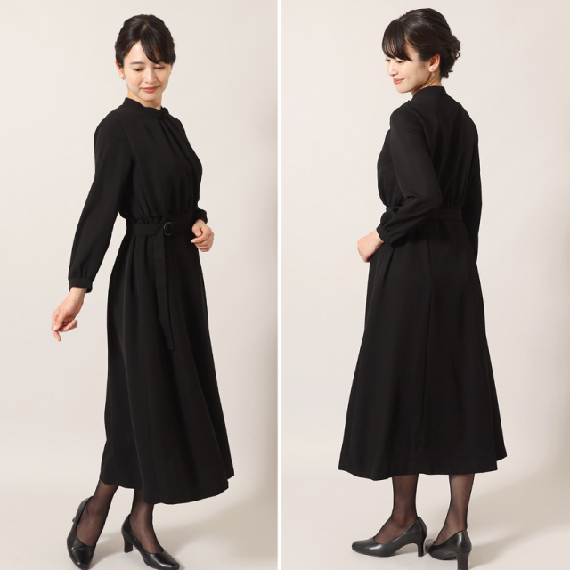 ブラックフォーマル,黒,喪服,礼服,レディース,アンサンブル,ブラック,葬儀,冠婚葬祭,法事,品格
