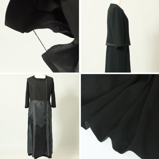 ブラックフォーマル,黒,喪服,礼服,レディース,アンサンブル,ブラック,葬儀,冠婚葬祭,法事,品格