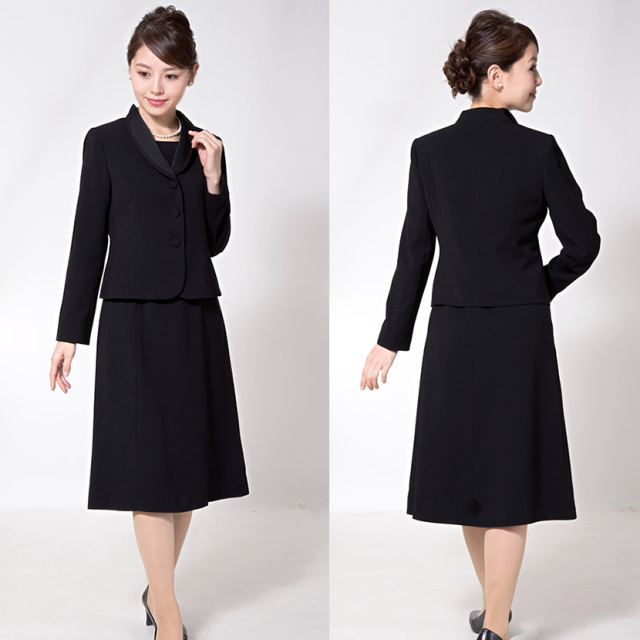 ブラックフォーマル,黒,喪服,礼服,レディース,アンサンブル,ブラック,葬儀,冠婚葬祭,法事,品格