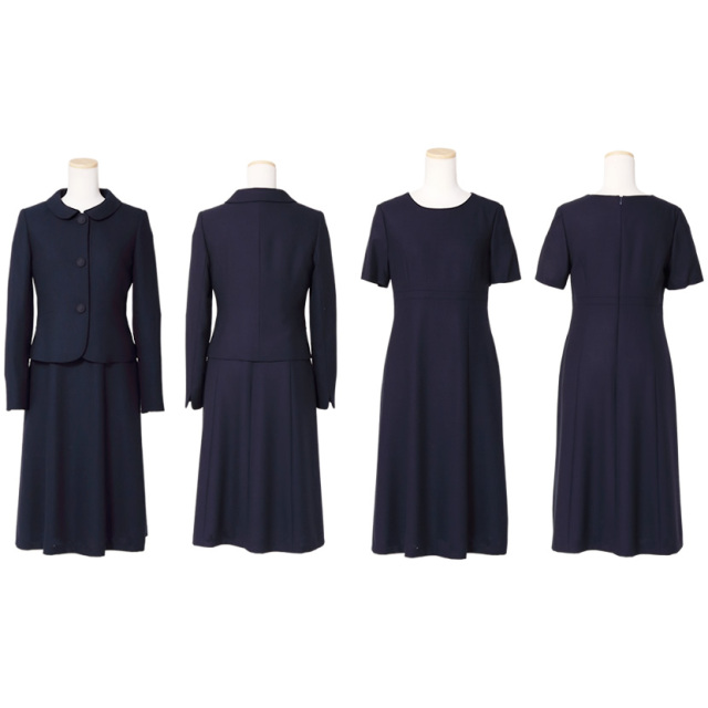 お受験,面接,説明会,濃紺,紺,母,ママ,レディース,入学式,入園式,卒業式,卒園式