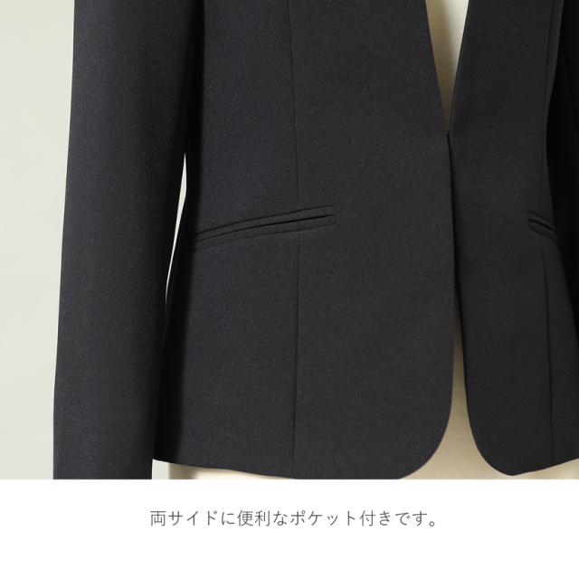 お受験,面接,学校説明会,学校訪問,濃紺,スーツ,洗える,シワ,接触霊感