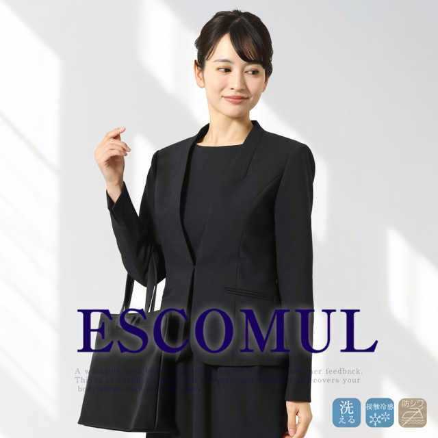 お受験,面接,学校説明会,学校訪問,濃紺,スーツ,洗える,シワ,接触霊感