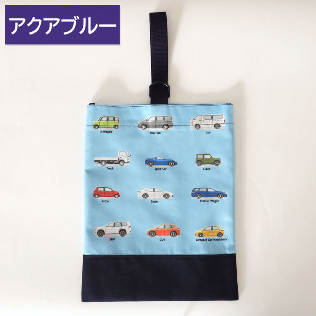 日本製シューズバック【車柄】 po-jk04d