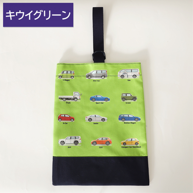 日本製シューズバック【車柄】 po-jk04d