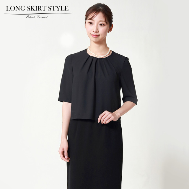 ブラックフォーマル,黒,喪服,礼服,レディース,アンサンブル,ブラック,葬儀,冠婚葬祭,法事,品格