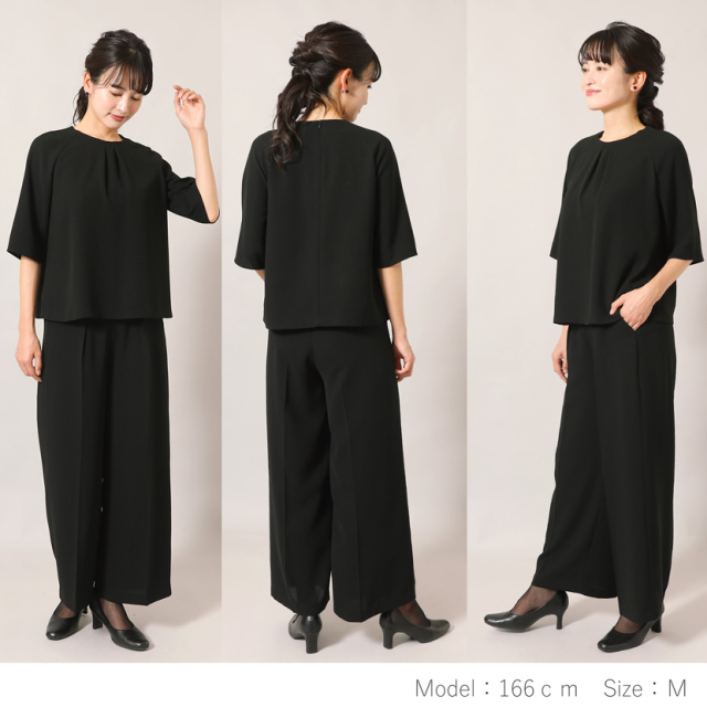 ブラックフォーマル,黒,喪服,礼服,レディース,アンサンブル,ブラック,葬儀,冠婚葬祭,法事,品格