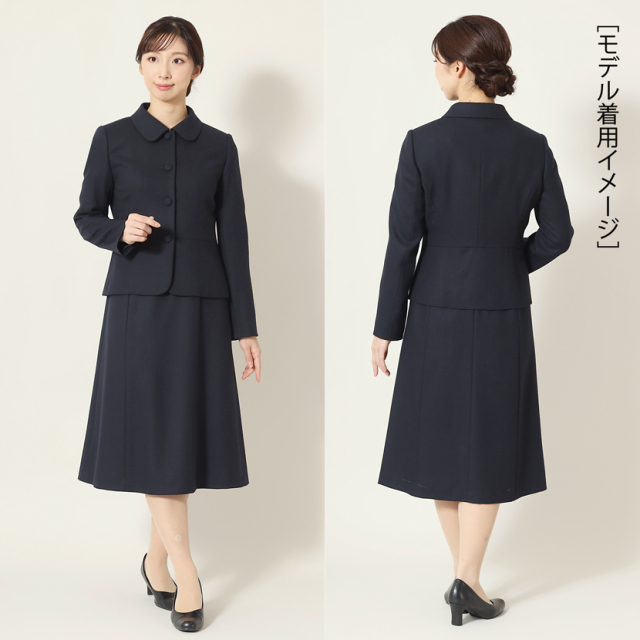 お受験,面接,学校説明会,学校訪問,濃紺,スーツ