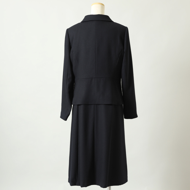 お受験,面接,学校説明会,学校訪問,濃紺,スーツ