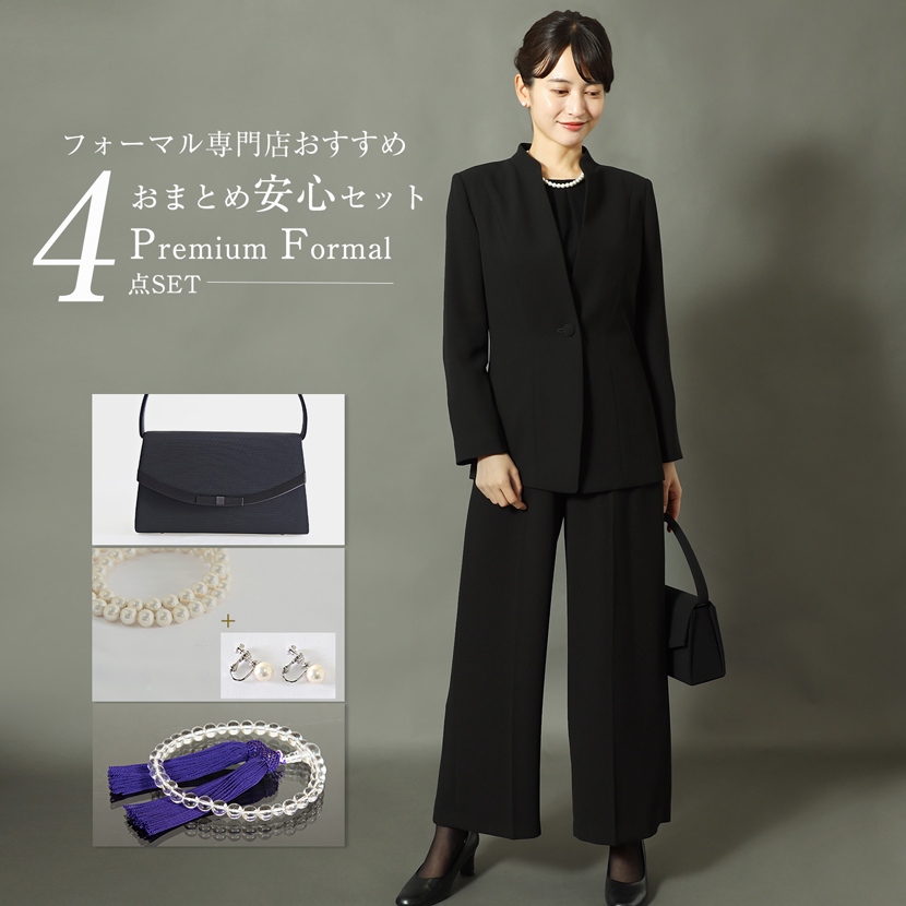 ブラックフォーマル,黒,喪服,礼服,レディース,アンサンブル,ブラック,葬儀,冠婚葬祭,法事,品格