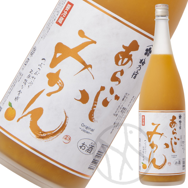 梅乃宿 あらごしみかん1800ml