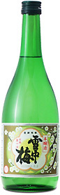 雪中梅 本醸造720ml