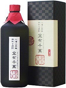 米焼酎40° 八海山 本格粕取り焼酎 宜有千萬720ml