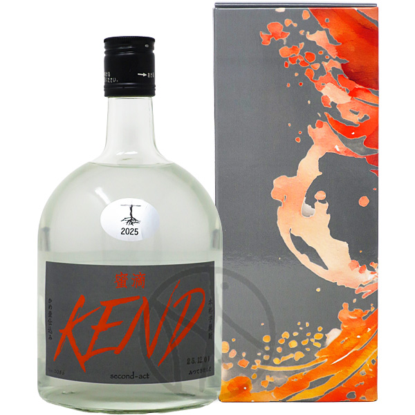 芋焼酎25° 蜜滴KENDO 1stボトル 720ml【化粧箱付】