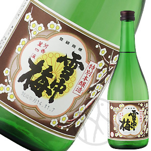 雪中梅 特別本醸造 720ml