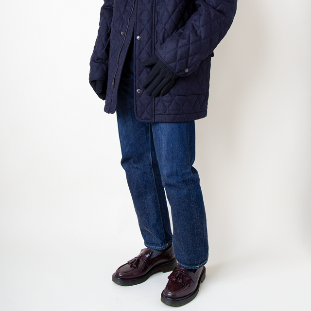 DENTS ヘアシープ スエードグローブ（裏地なし） 15-1119 【MENS