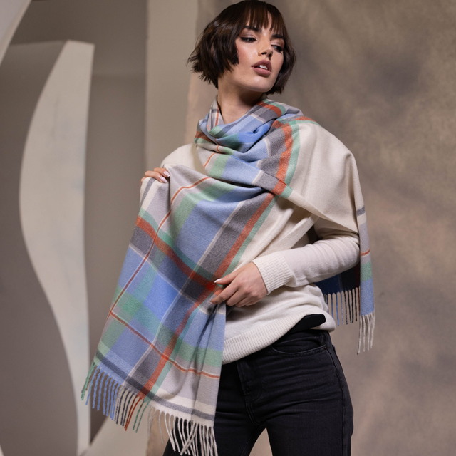 Joshua Ellis 50×190 カシミヤストール CPG52521【UNISEX】| MASHIMO&CO