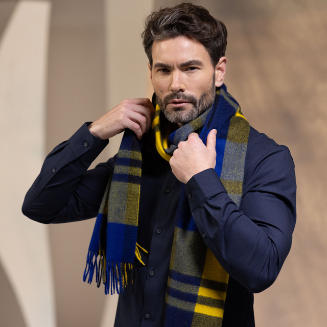 Joshua Ellis 50×190 カシミヤストール CPG52529【UNISEX】| MASHIMO&CO