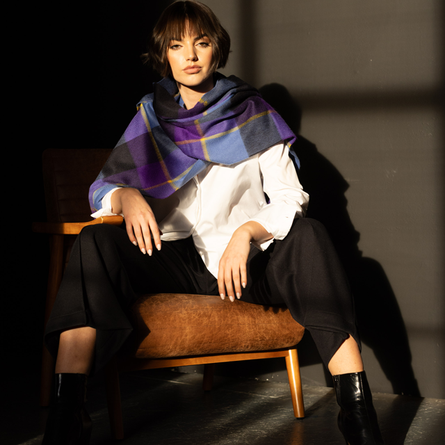 Joshua Ellis 50×190 カシミヤストール CPG52532【UNISEX】| MASHIMO&CO