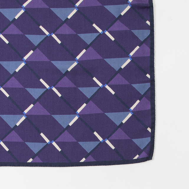 VINCENZO MIOZZA 65×65 カシミヤシルク スカーフ JF037448 【UNISEX