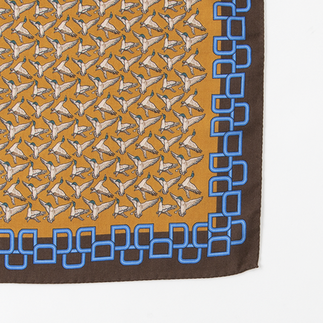 VINCENZO MIOZZA 65×65 カシミヤシルク スカーフ JF040182