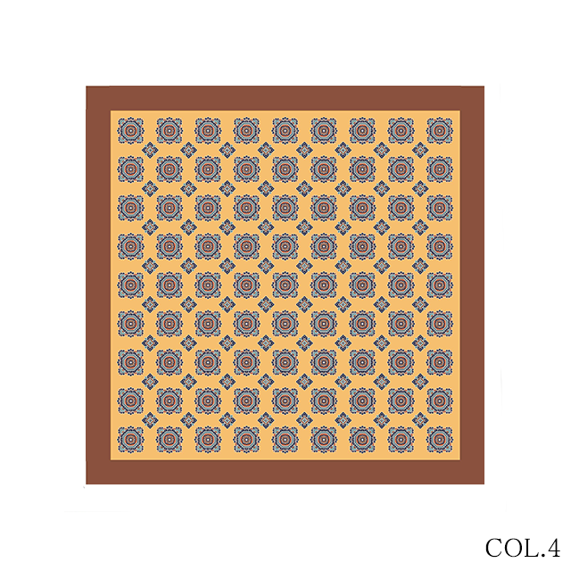 VINCENZO MIOZZA 65×65 カシミヤシルク スカーフ JF040216 【UNISEX