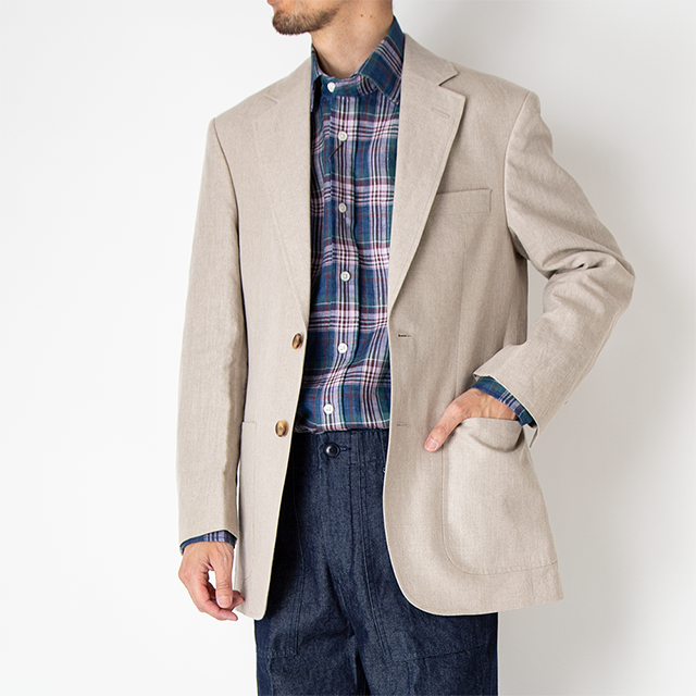 CORDINGS アイリッシュリネン ダラムジャケット JKJ775 【MENS