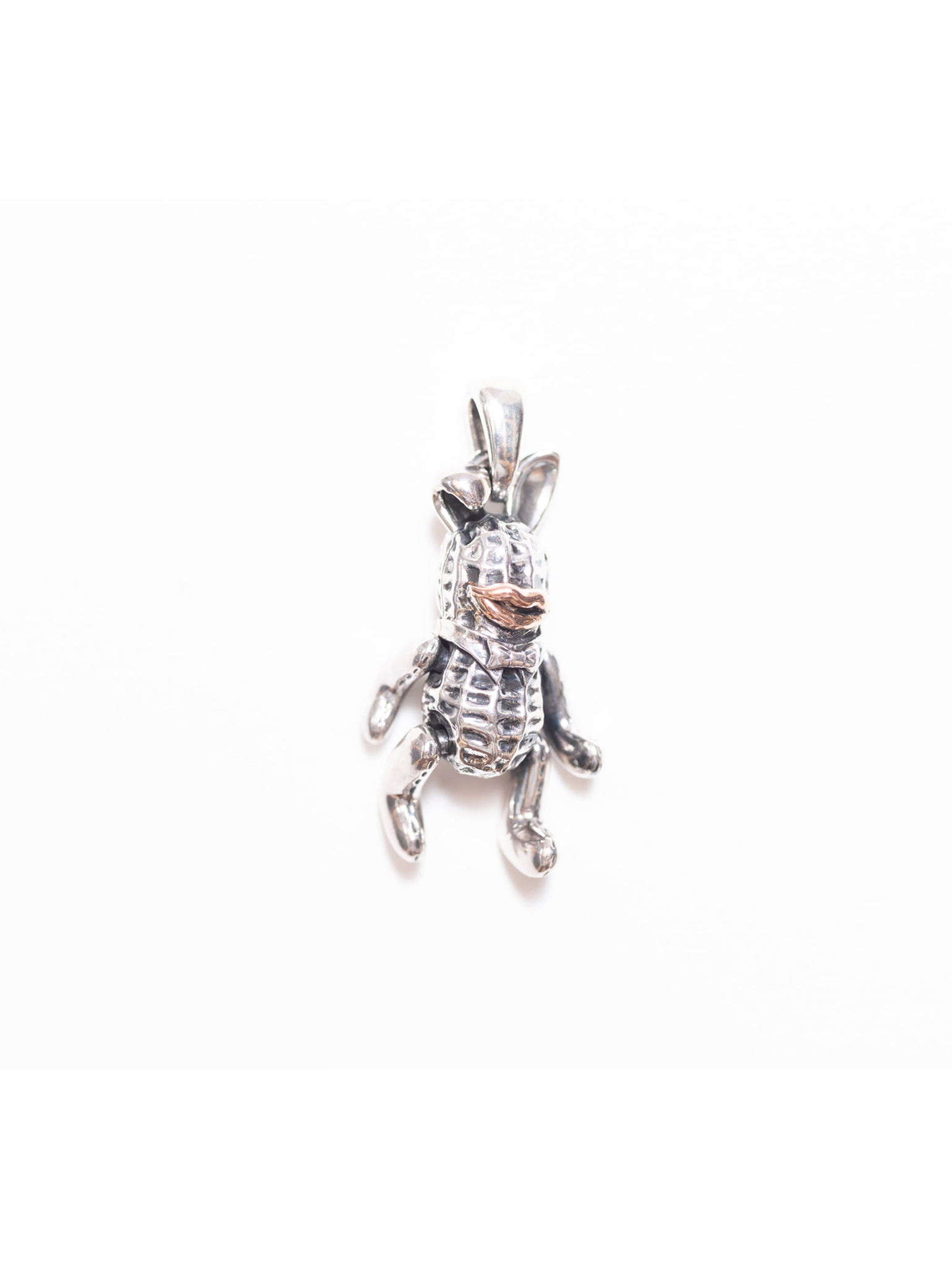Peanuts&Co　「TEDDY BUNNY PEANUTS SILVER × K10」　SILVER925製 ペンダントトップ