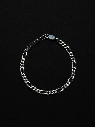 ANTIDOTE BUYERS CLUB　　「 Figaro Chain Bracelet 」　　SILVER950製 ブレスレット