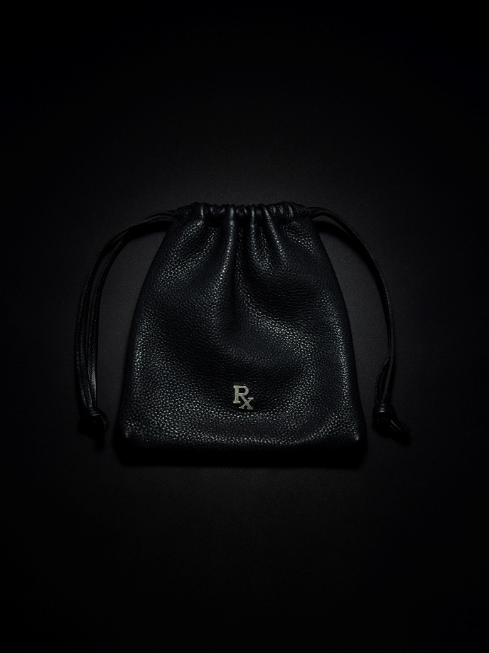 ANTIDOTE BUYERS CLUB　　「Laeather Drawstring Bag」　　レザー巾着バッグ