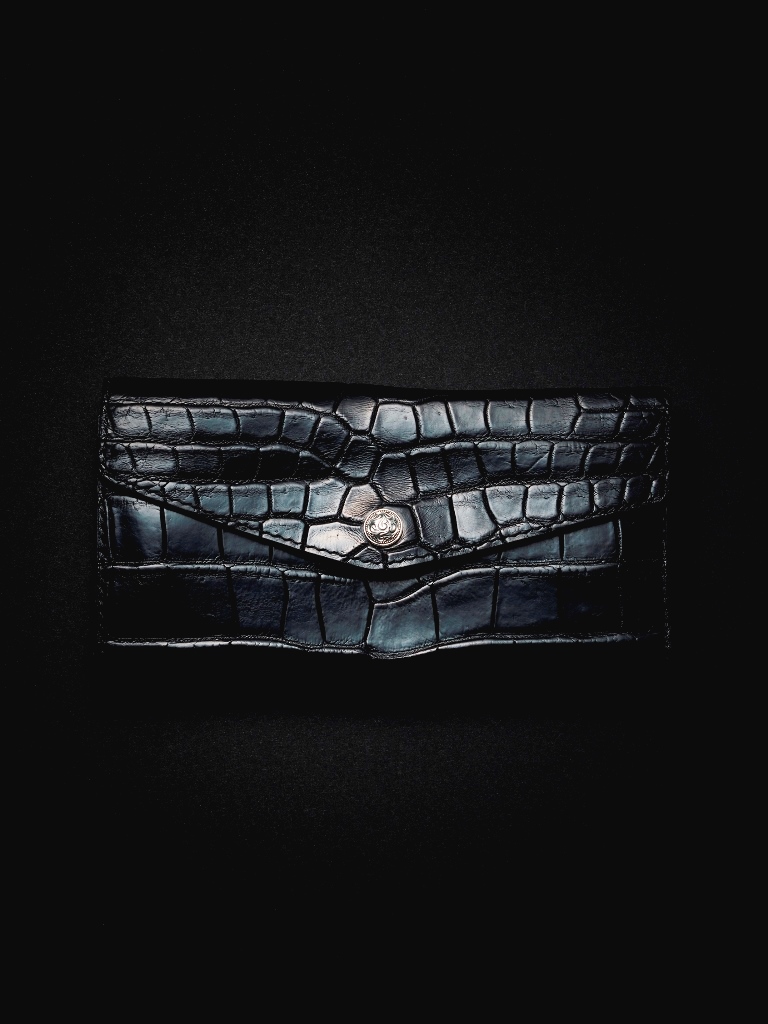 ANTIDOTE BUYERS CLUB　　「Trucker Long Wallet (Crocodile) 」　　トラッカーロングウォレット